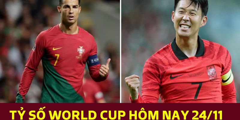 Tỷ số bóng đá hôm nay